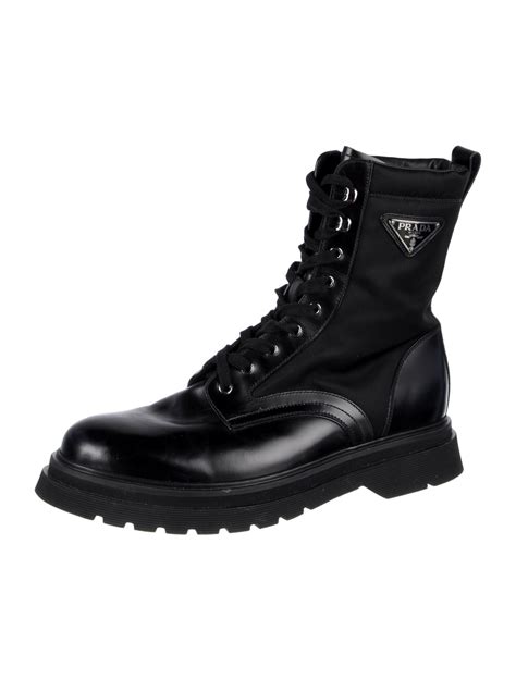 prada patent leather combat boots|prada patent leather chelsea boots.